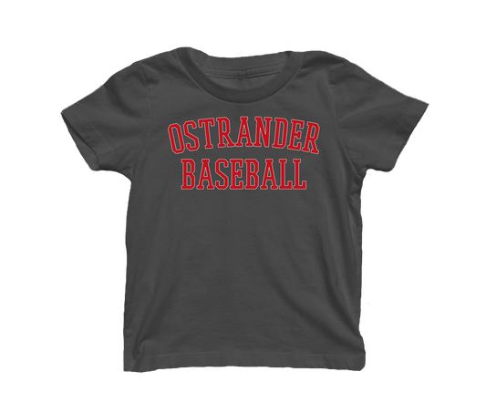 Ostrander Classic Baseball Toddler & Youth Short Sleeve T-shirt