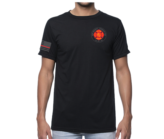 NBFD Short Sleeve Unisex T-shirt Black (Members Only)