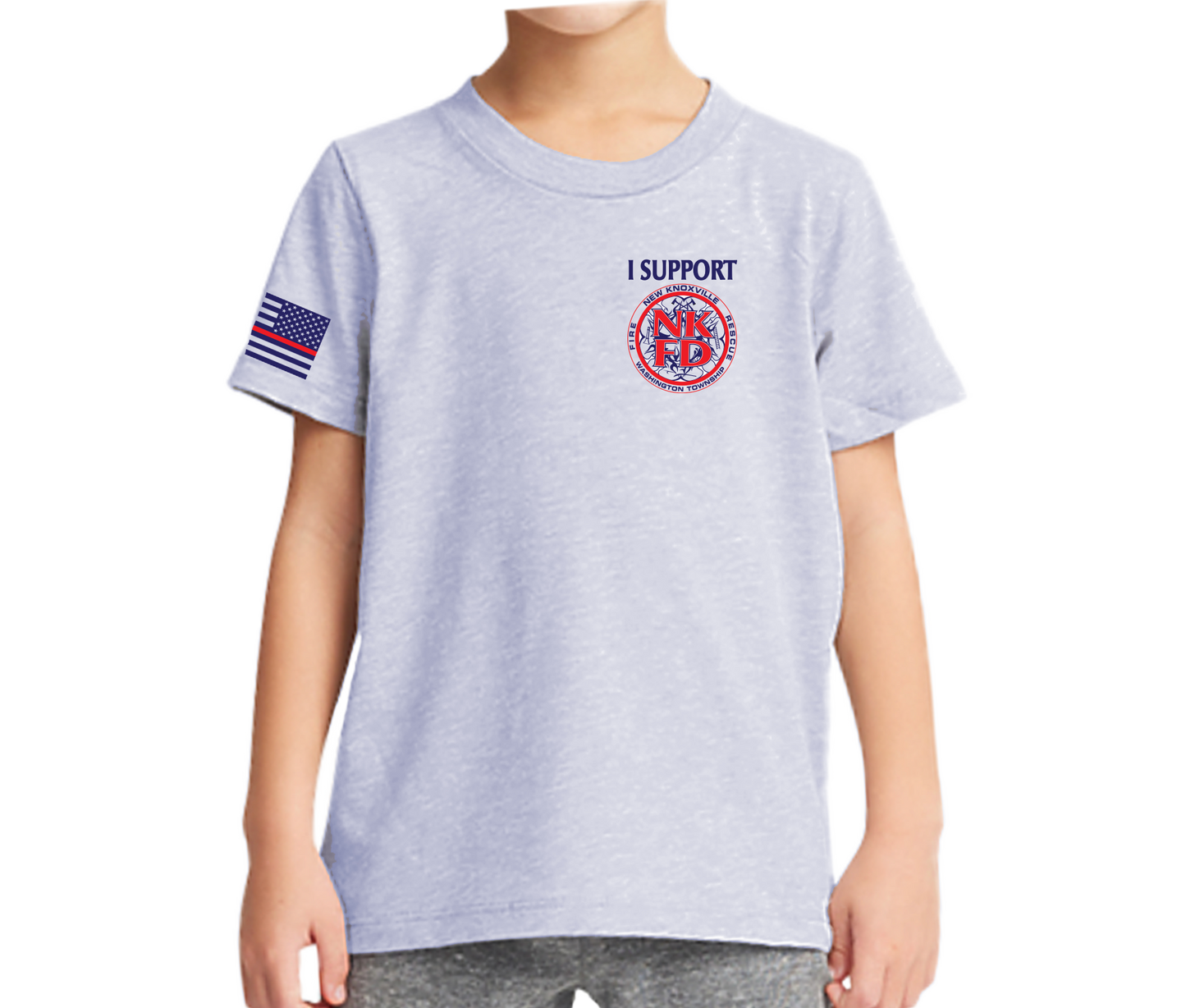 I SUPPORT NKFD Short Sleeve Unisex T-shirt