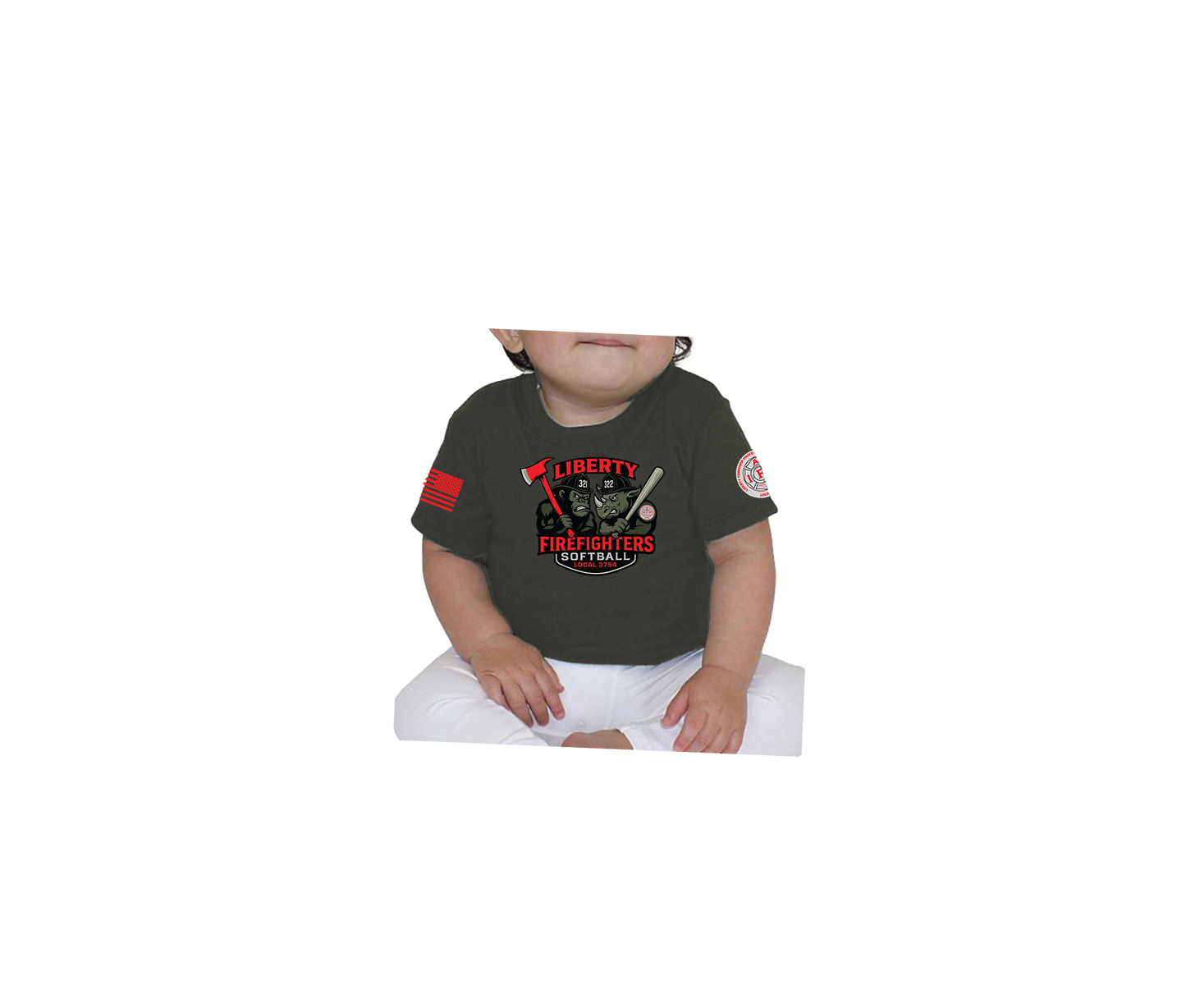 LTFD Softball 2025 Infant, Toddler & Youth Short Sleeve T-shirt
