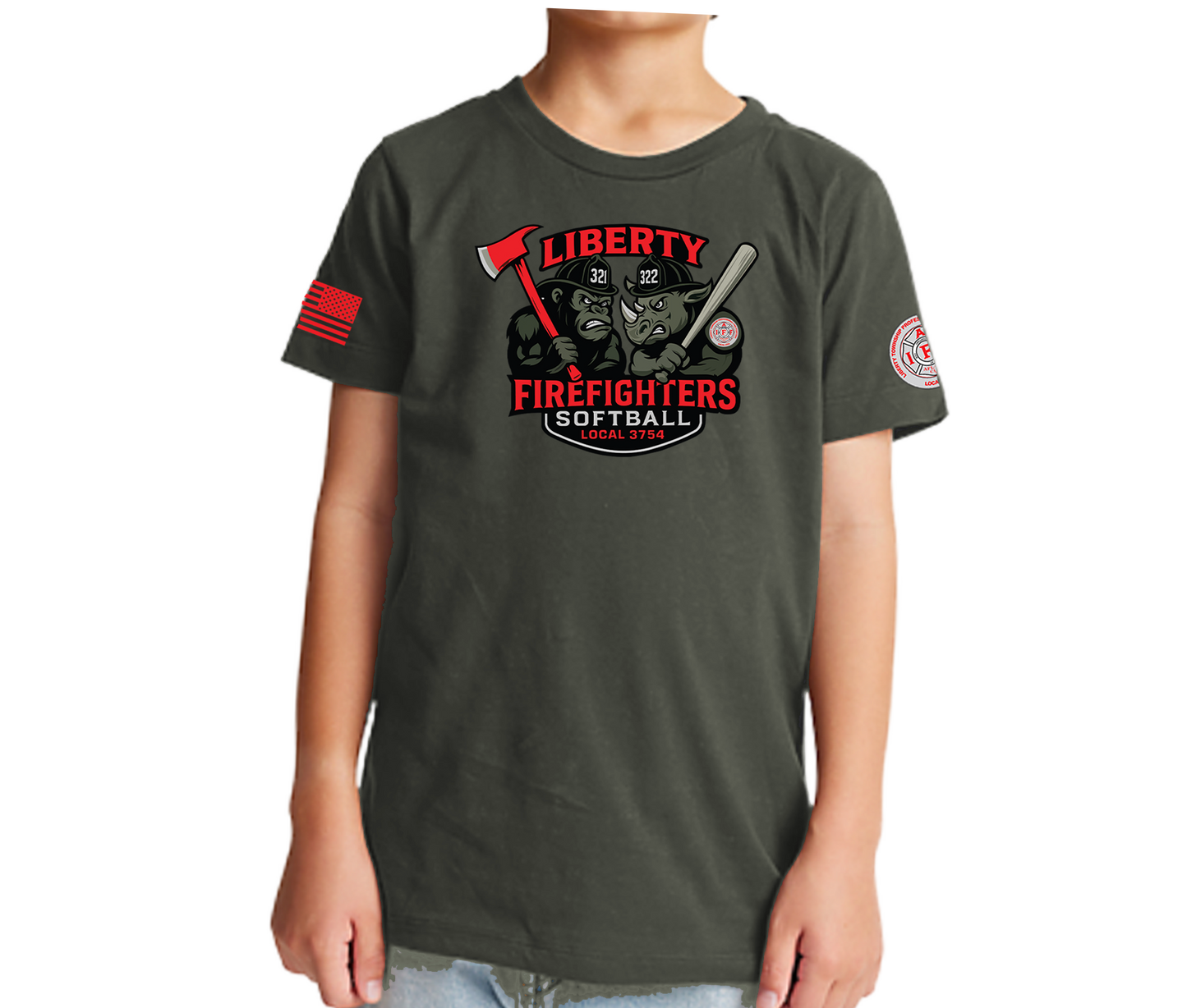 LTFD Softball 2025 Infant, Toddler & Youth Short Sleeve T-shirt