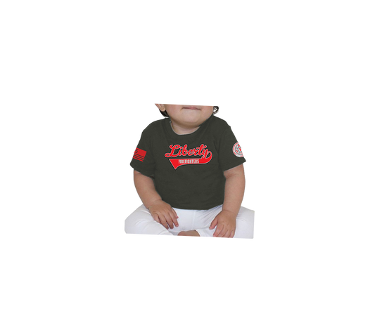 Liberty Softball Script 2025 Infant, Toddler & Youth Short Sleeve T-shirt