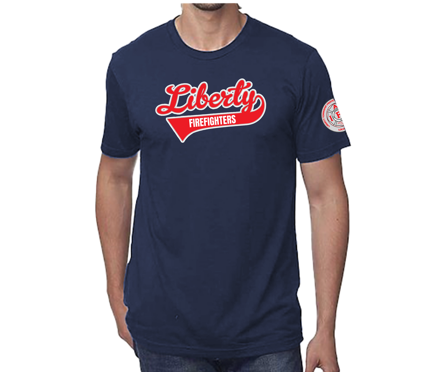Liberty Softball RED Unisex Athletic T-shirt