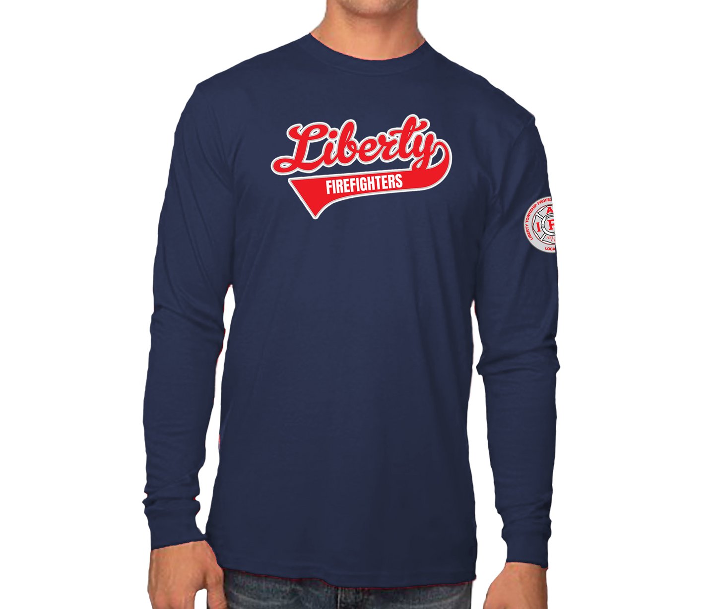 Liberty Softball RED Long Sleeve Unisex T-shirt