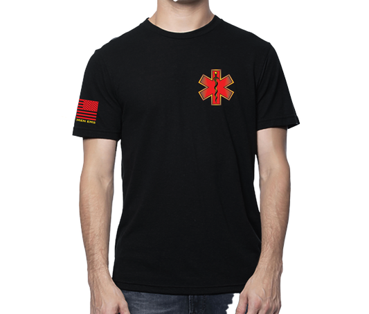 New Bremen EMS Unisex Athletic T-shirt Black