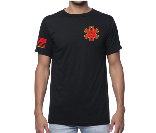 New Bremen EMS Short Sleeve Unisex T-shirt Black (Members Only)