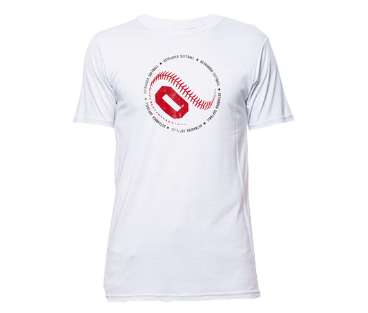 O Softball Unisex Athletic T-shirt