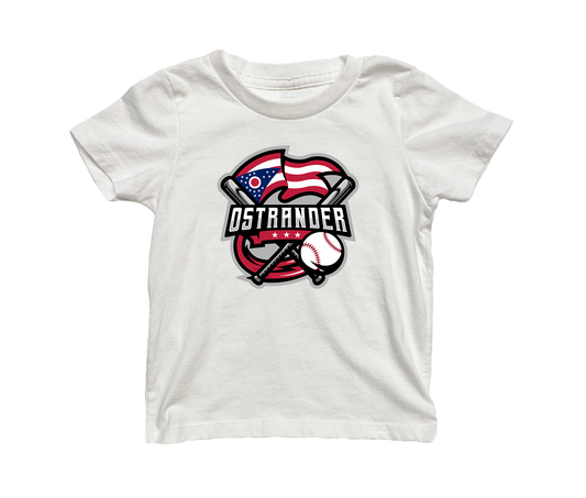 Ostrander Baseball 2024 Official Logo Toddler & Youth Short Sleeve T-shirt