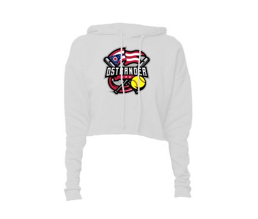 Ostrander Softball 2024 Official Logo Women's Crop Hoodie