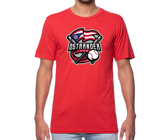 Ostrander Baseball 2024 Official Logo Unisex Short Sleeve Tee