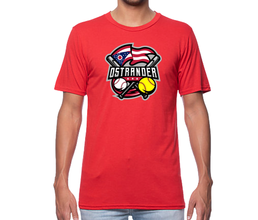 Ostrander Baseball/Softball 2024 Official Logo Unisex Short Sleeve Tee