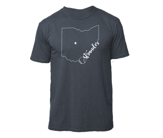 Ohio Outline Unisex Athletic T-shirt