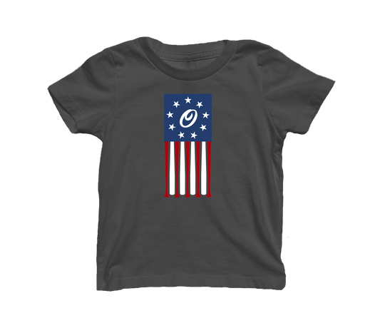 Ostrander Flag Toddler & Youth Short Sleeve T-shirt