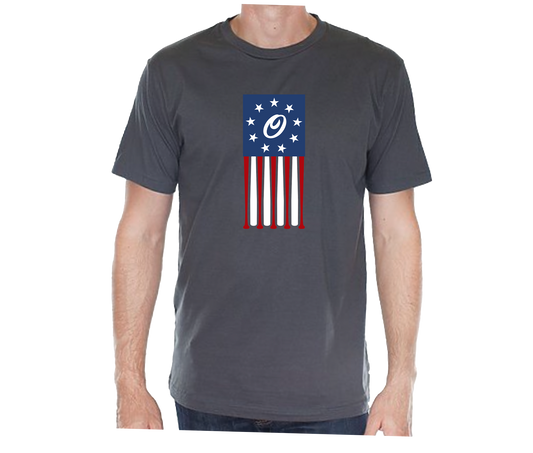 Ostrander Flag Unisex Short Sleeve Tee