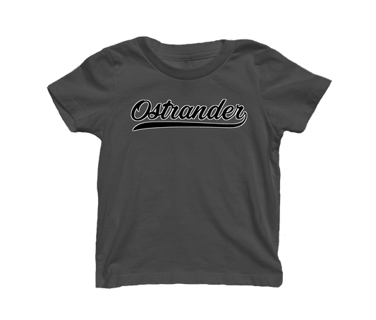 Ostrander Script Toddler & Youth Short Sleeve T-shirt