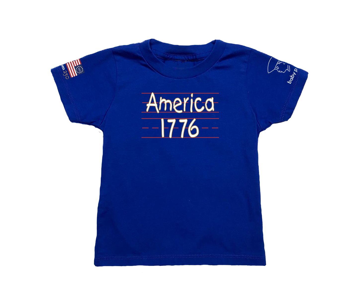 America 1776 Short Sleeve Toddler & Youth T-shirt