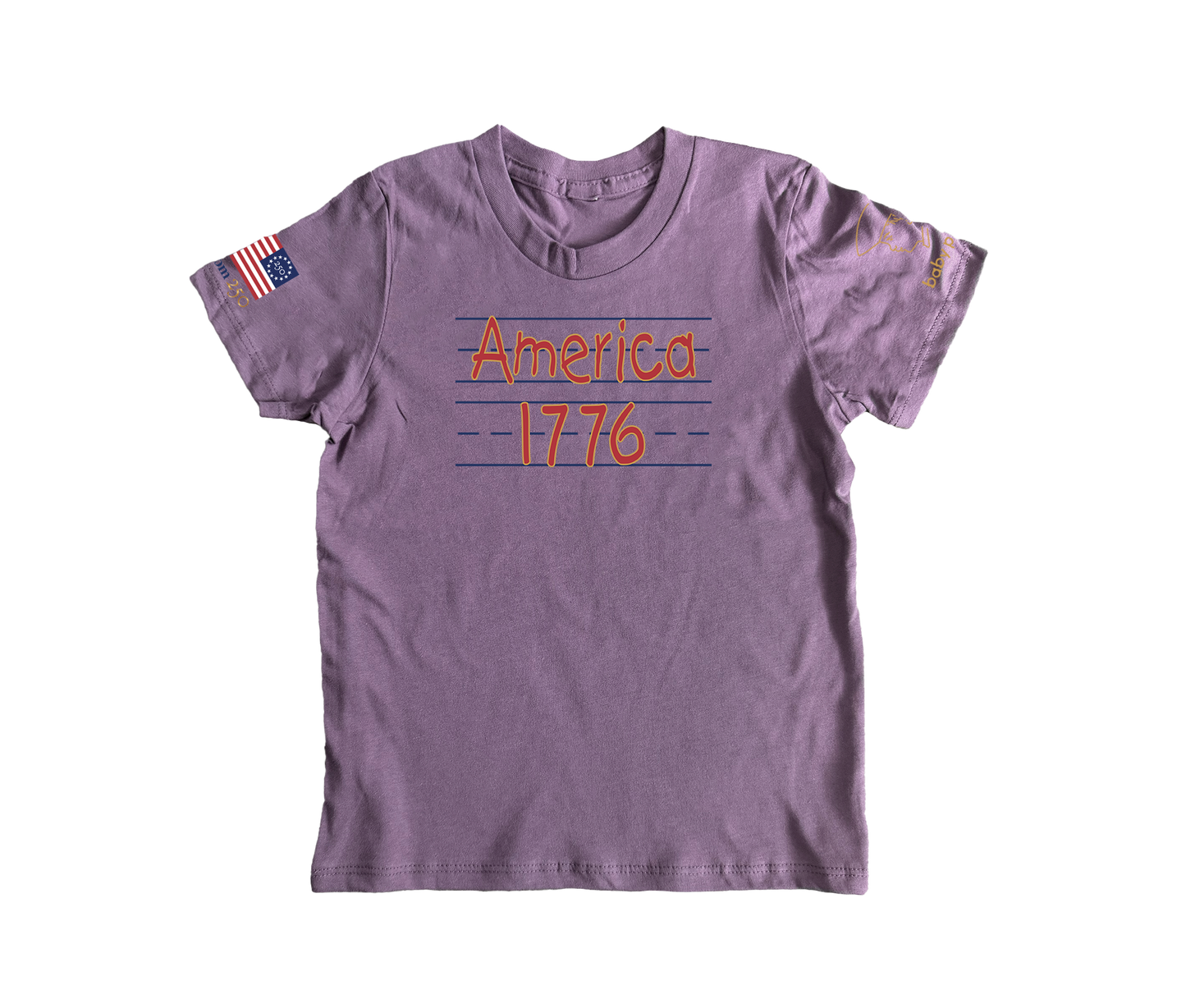 America 1776 Short Sleeve Toddler & Youth T-shirt