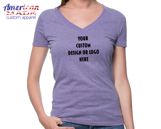 *Custom* Women's V-Neck T-shirt