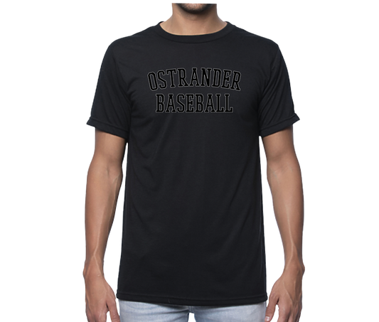 Ostrander Classic Baseball Unisex Short Sleeve Tee
