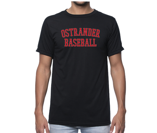 Ostrander Classic Baseball Unisex Short Sleeve Tee