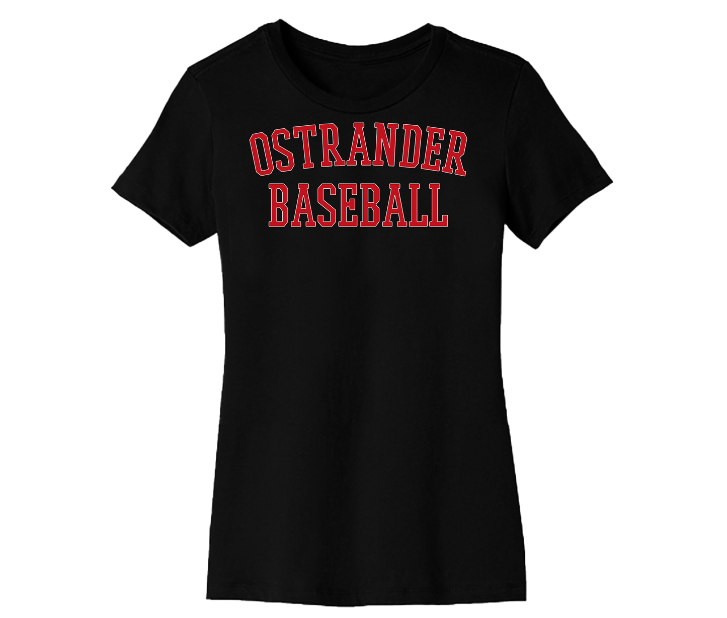 Ostrander Classic Baseball Women's Short Sleeve Tee