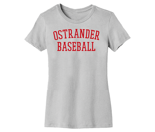 Ostrander Classic Baseball Women's Short Sleeve Tee