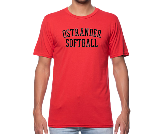 Ostrander Classic Softball Unisex Short Sleeve Tee