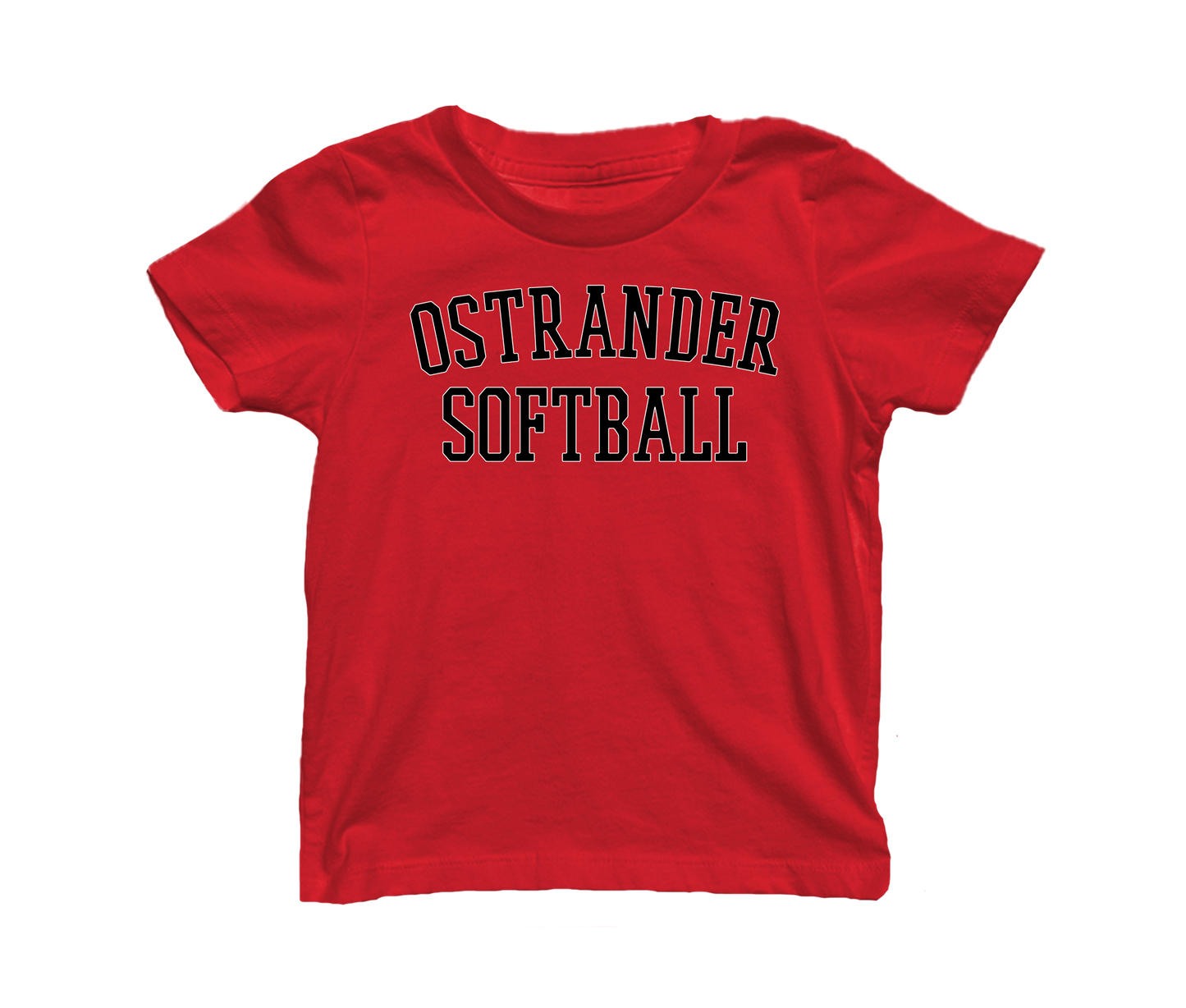 Ostrander Classic Softball Toddler & Youth Short Sleeve T-shirt