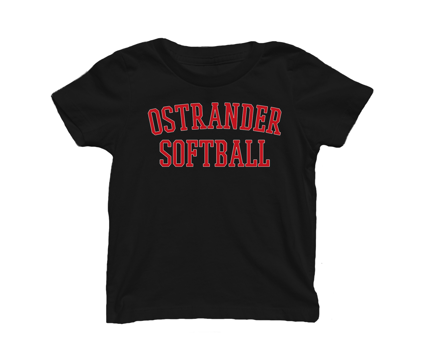 Ostrander Classic Softball Toddler & Youth Short Sleeve T-shirt