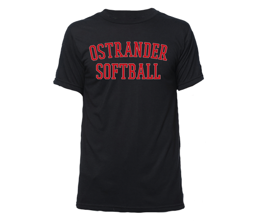 Ostrander Classic Softball Unisex Athletic T-shirt