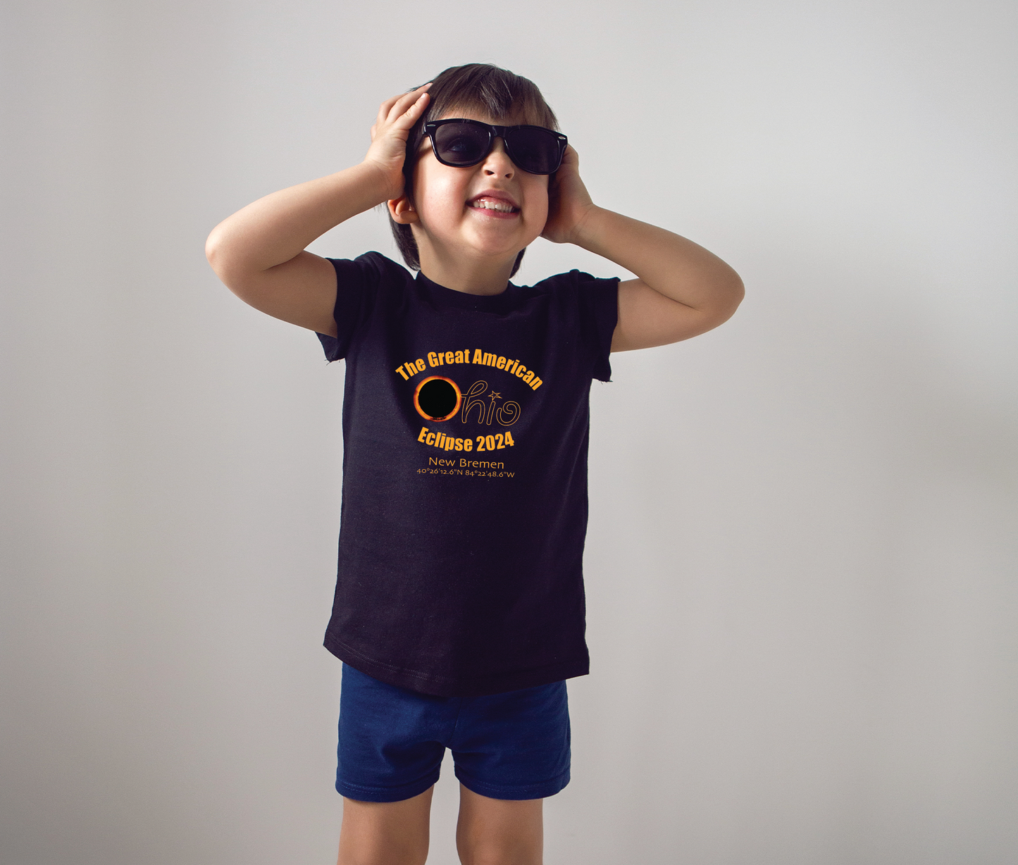 Eclipse 2024 *New Bremen* Unisex/Toddler/Youth T-shirt