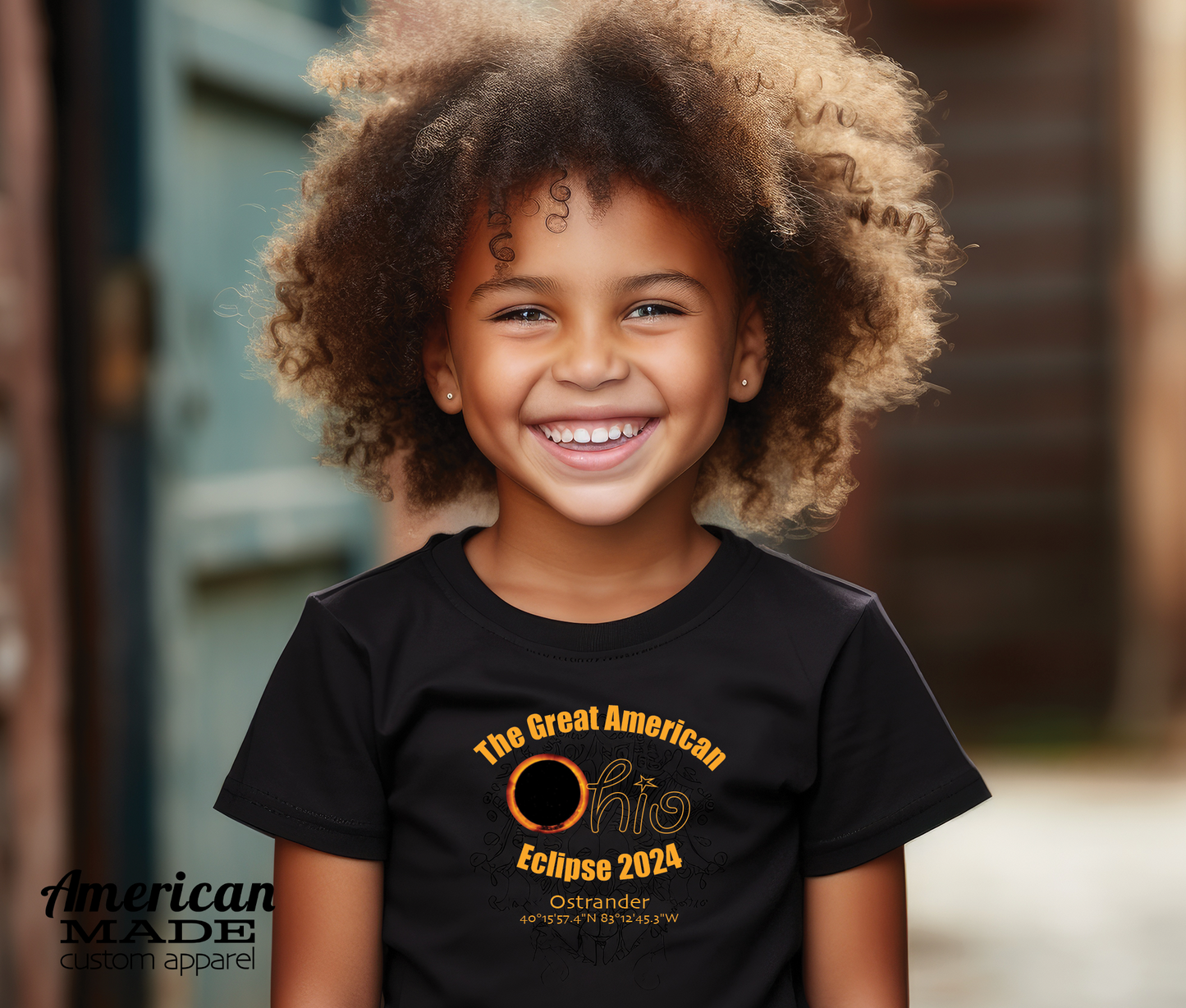 Eclipse 2024 *Ostrander* Unisex/Toddler/Youth T-shirt