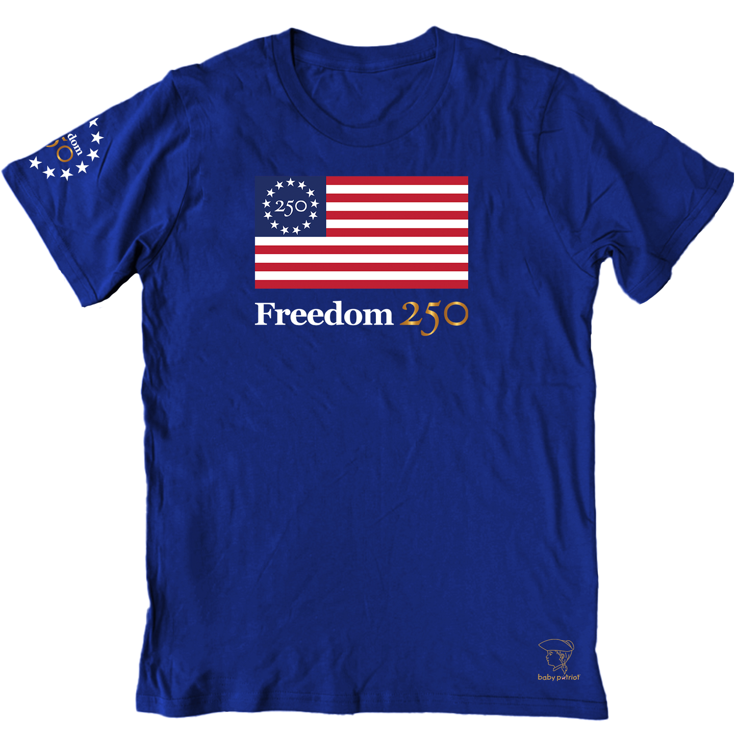 Freedom 250 Flag Short Sleeve Unisex T-shirt