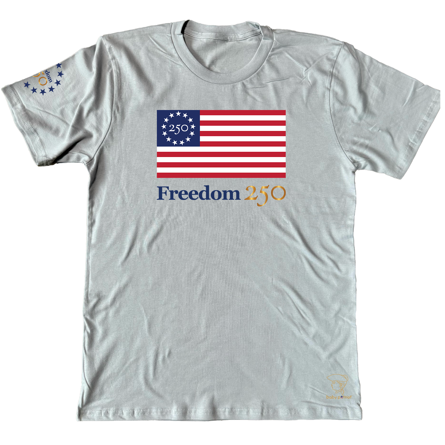 Freedom 250 Flag Short Sleeve Unisex T-shirt