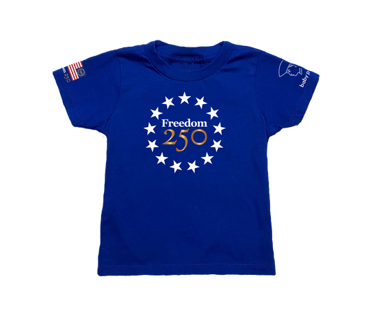 Freedom 250 Stars Short Sleeve Toddler & Youth T-shirt