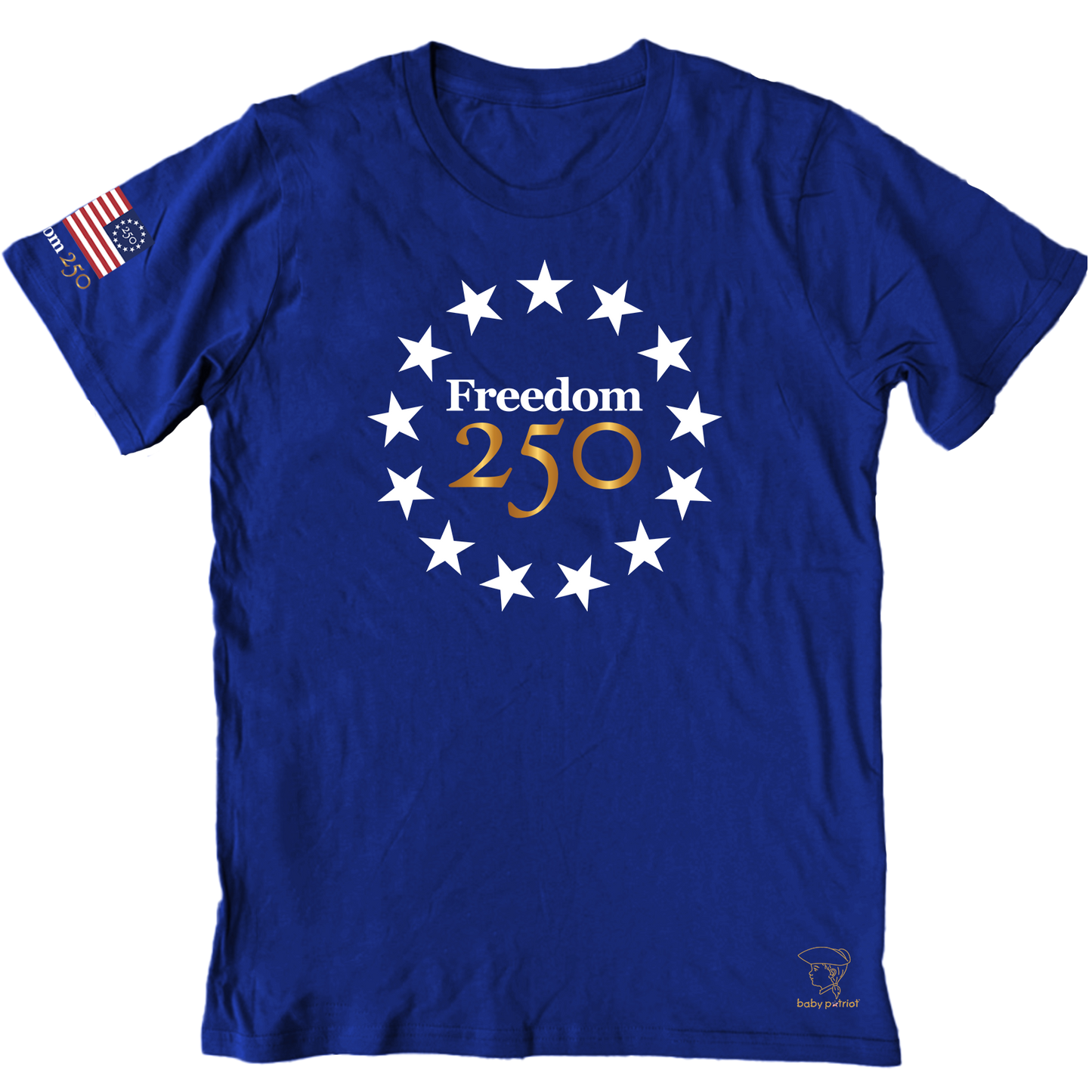 Freedom 250 Stars Short Sleeve Unisex T-shirt
