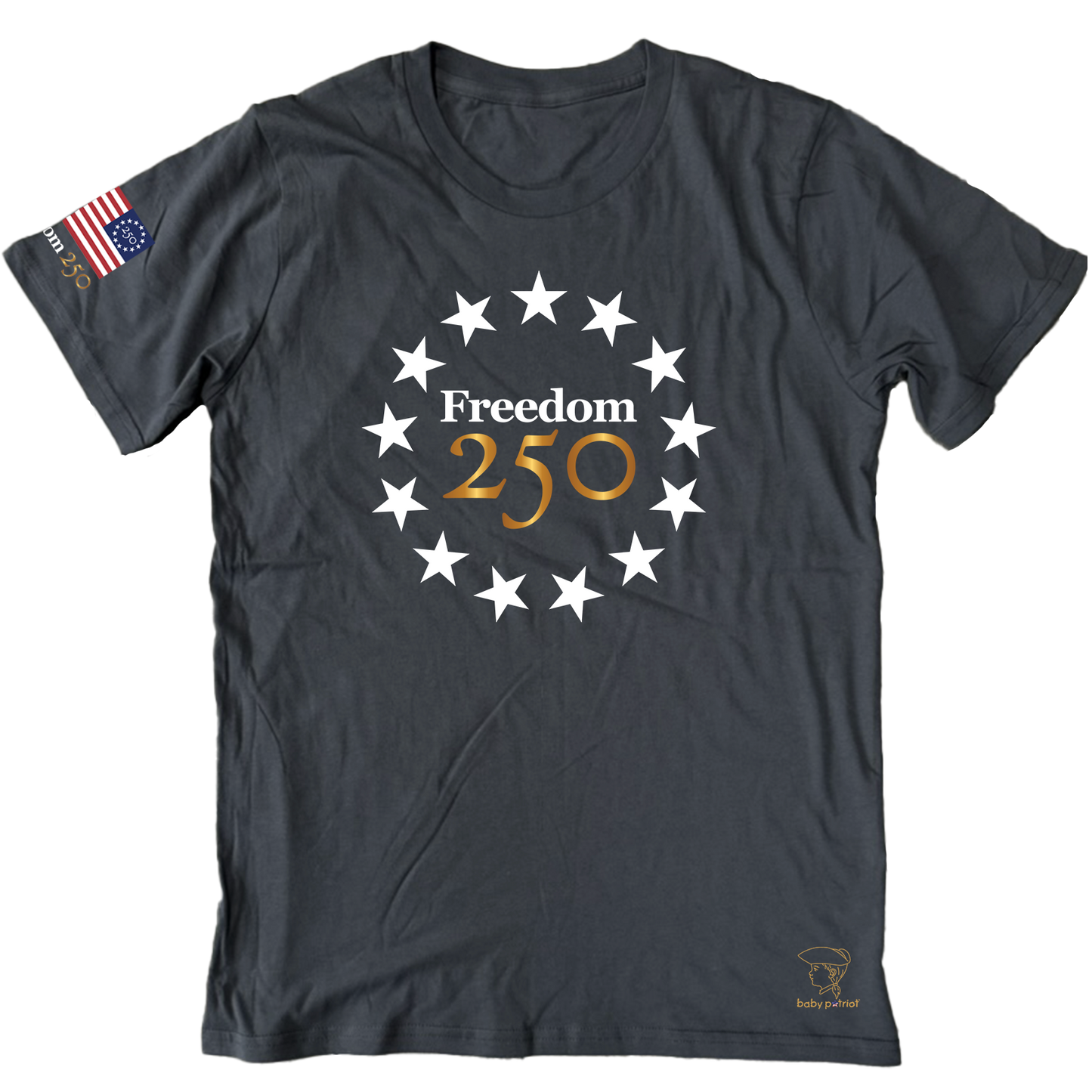 Freedom 250 Stars Short Sleeve Unisex T-shirt