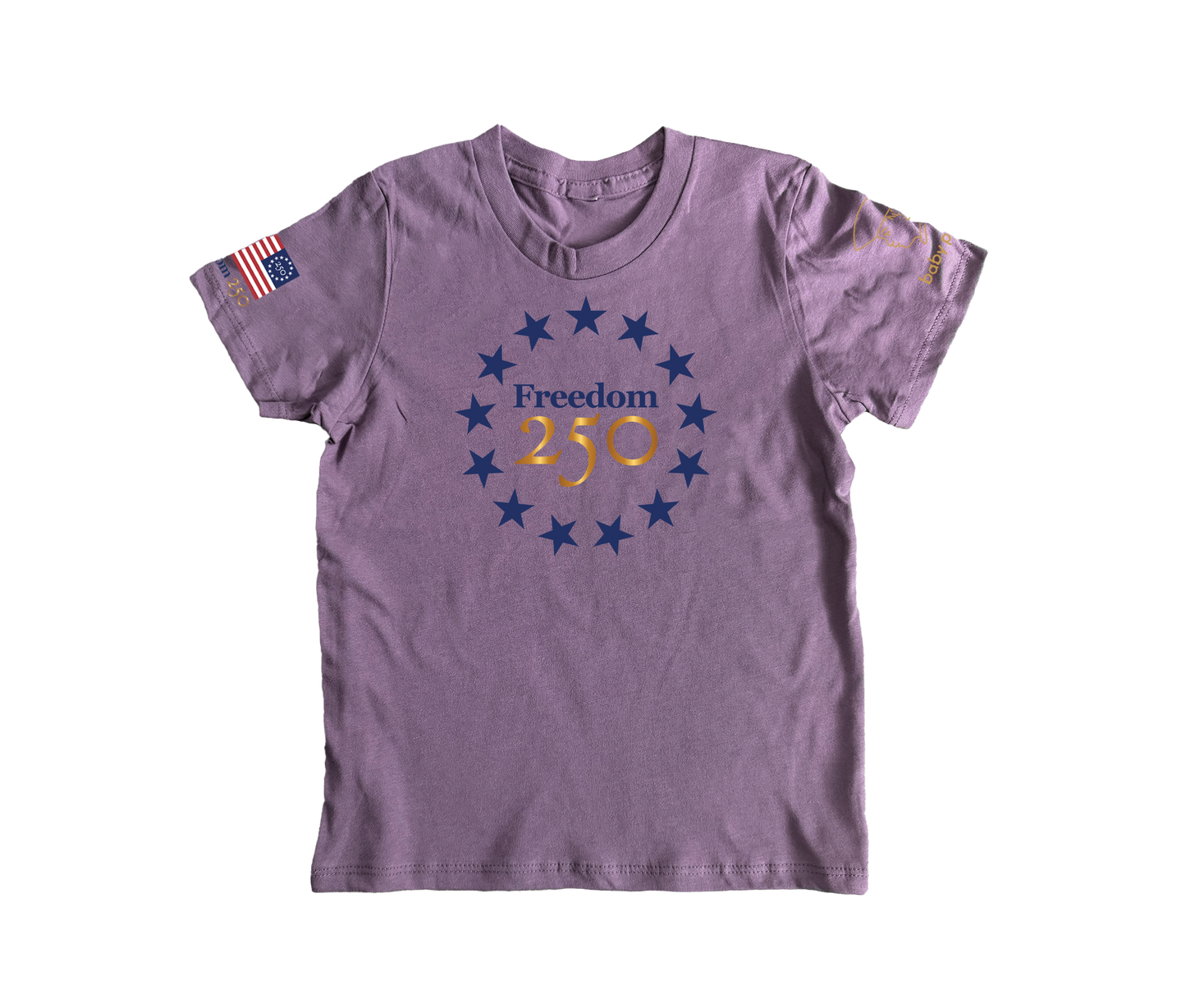 Freedom 250 Stars Short Sleeve Toddler & Youth T-shirt