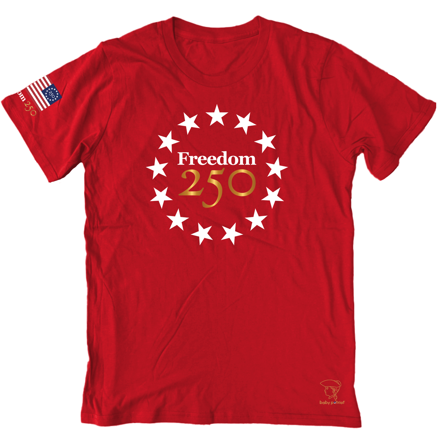 Freedom 250 Stars Short Sleeve Unisex T-shirt