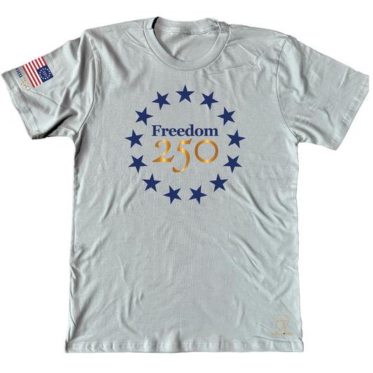 Freedom 250 Stars Short Sleeve Unisex T-shirt