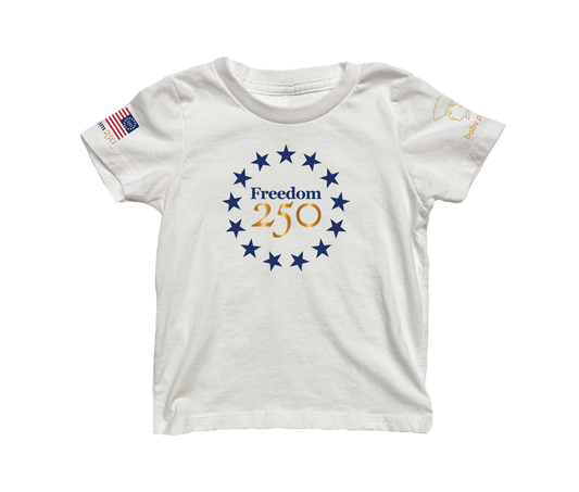 Freedom 250 Stars Short Sleeve Toddler & Youth T-shirt