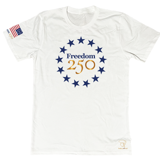 Freedom 250 Stars Short Sleeve Unisex T-shirt