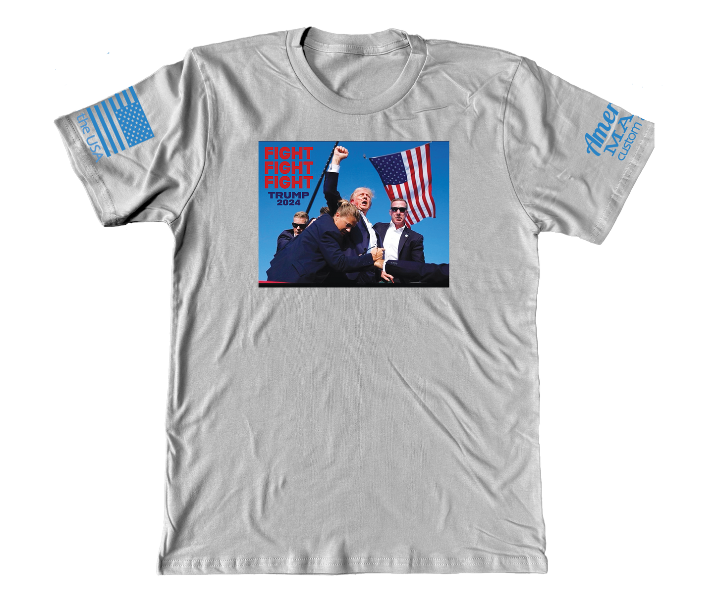 Fight Fight Fight Trump 2024 Short Sleeve T-shirt