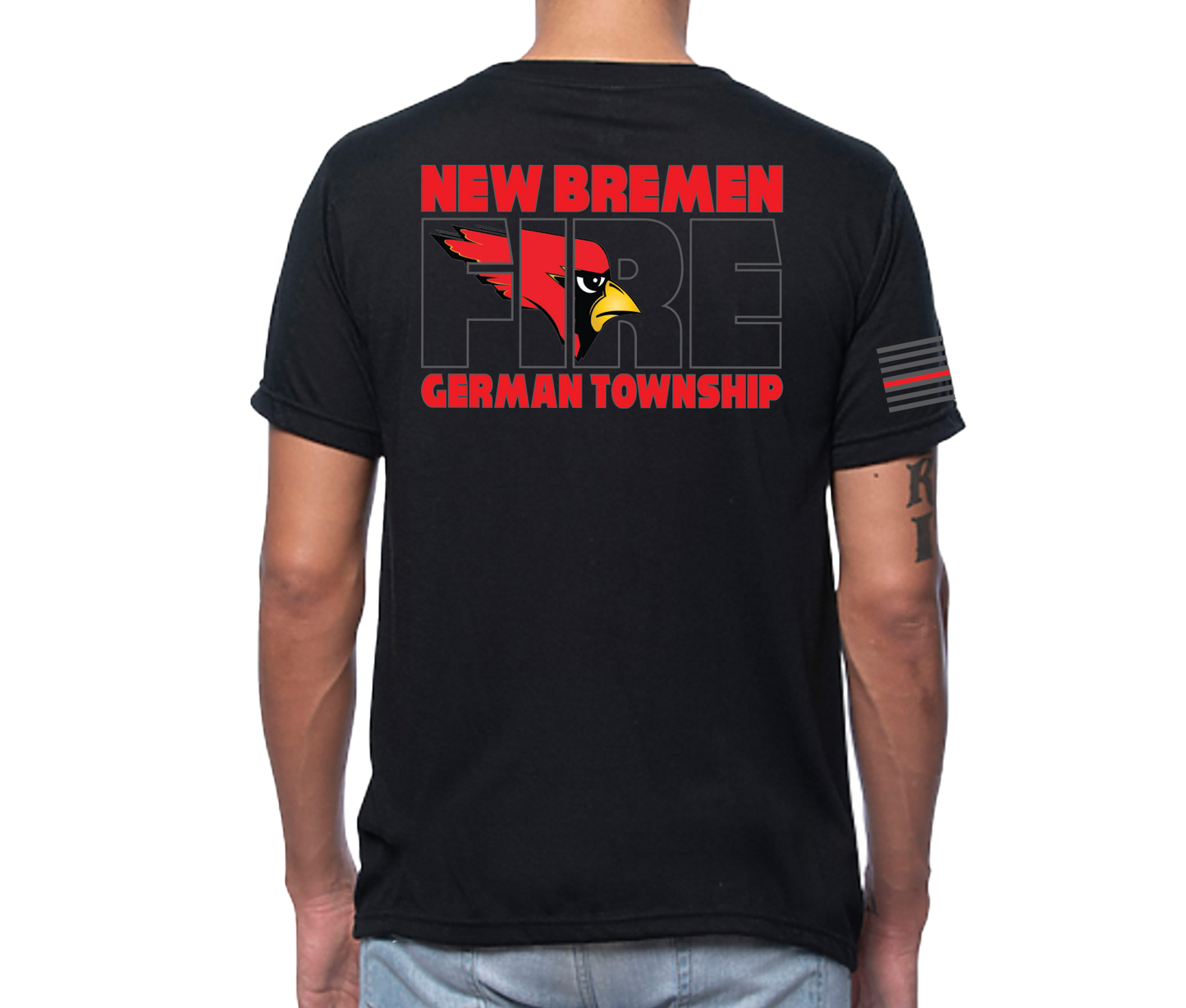 NBFD Short Sleeve Unisex T-shirt Black (Members Only)