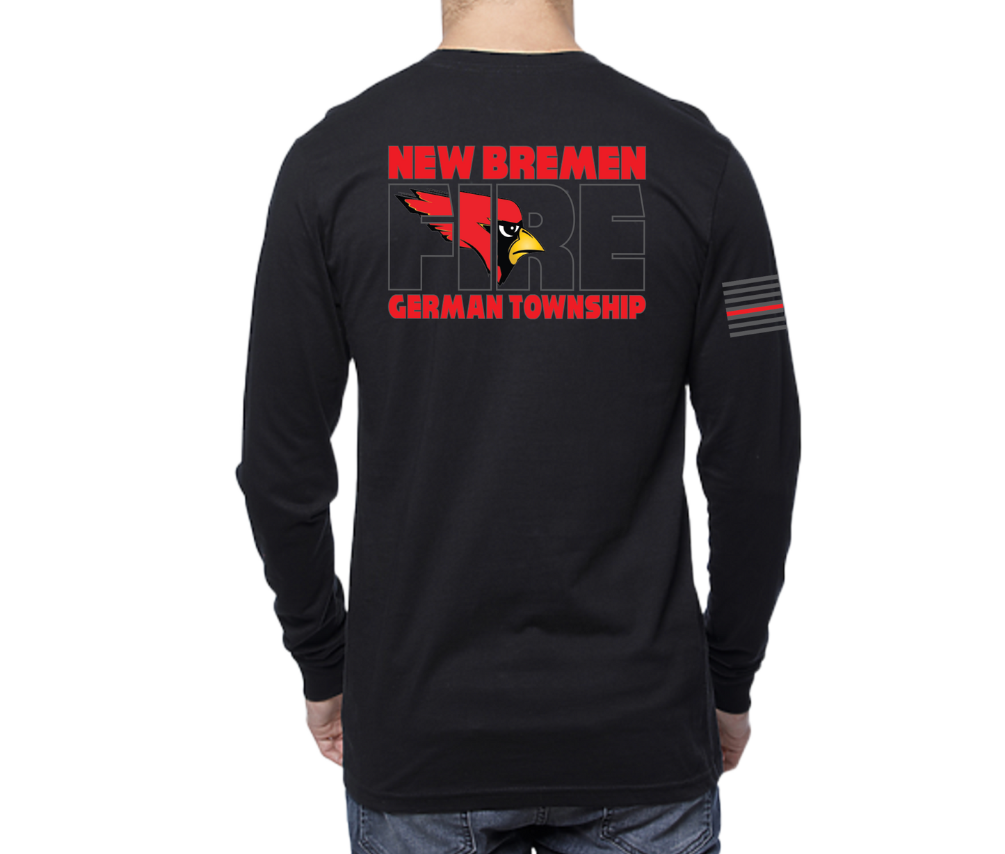 NBFD Long Sleeve Unisex T-shirt Black (Members Only)