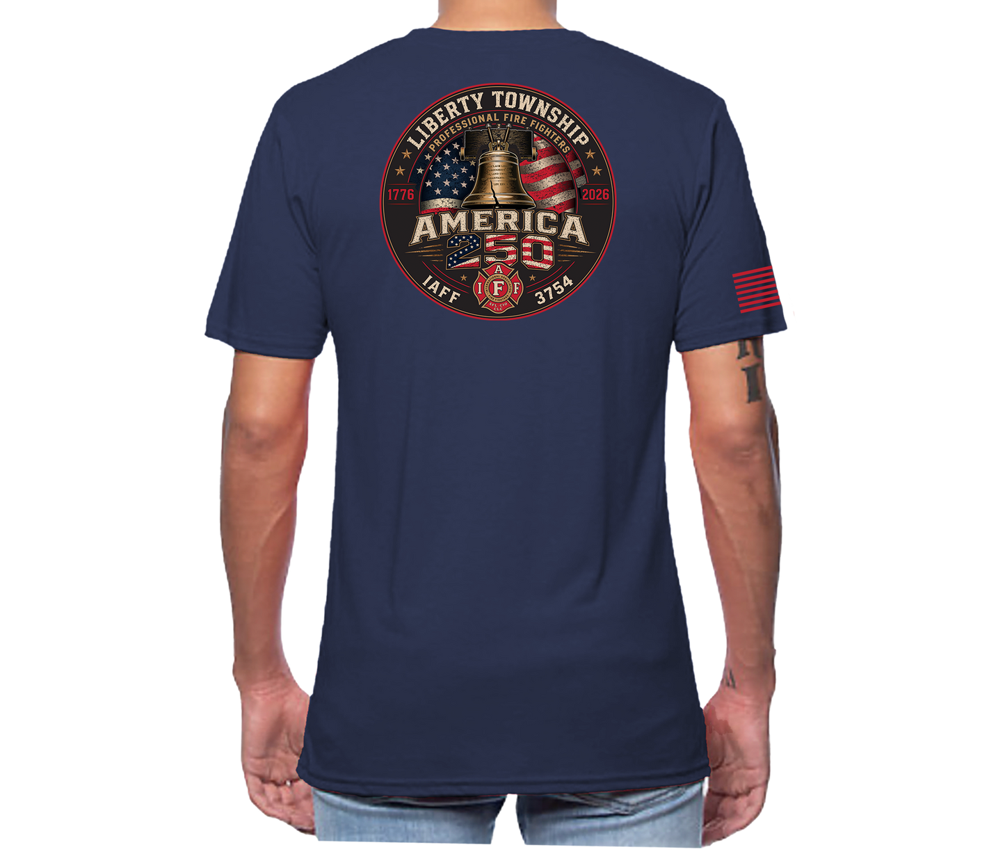 LTFD America 250 Short Sleeve Unisex T-shirt