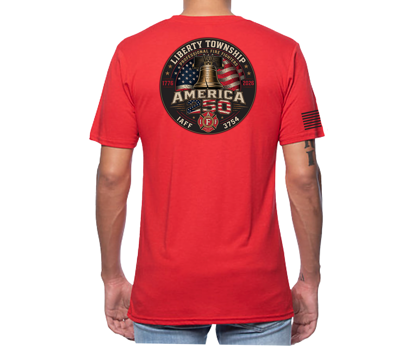 LTFD America 250 Short Sleeve Unisex T-shirt