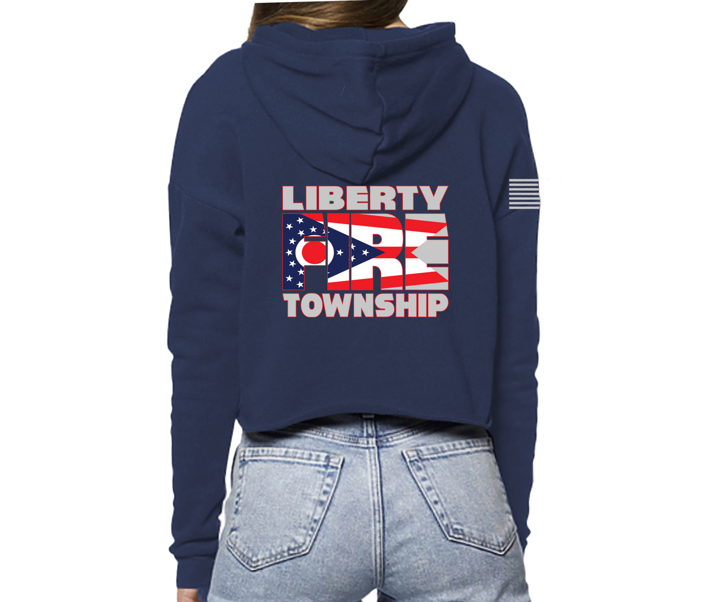 LTFD OHIO Women's Crop Hoodie