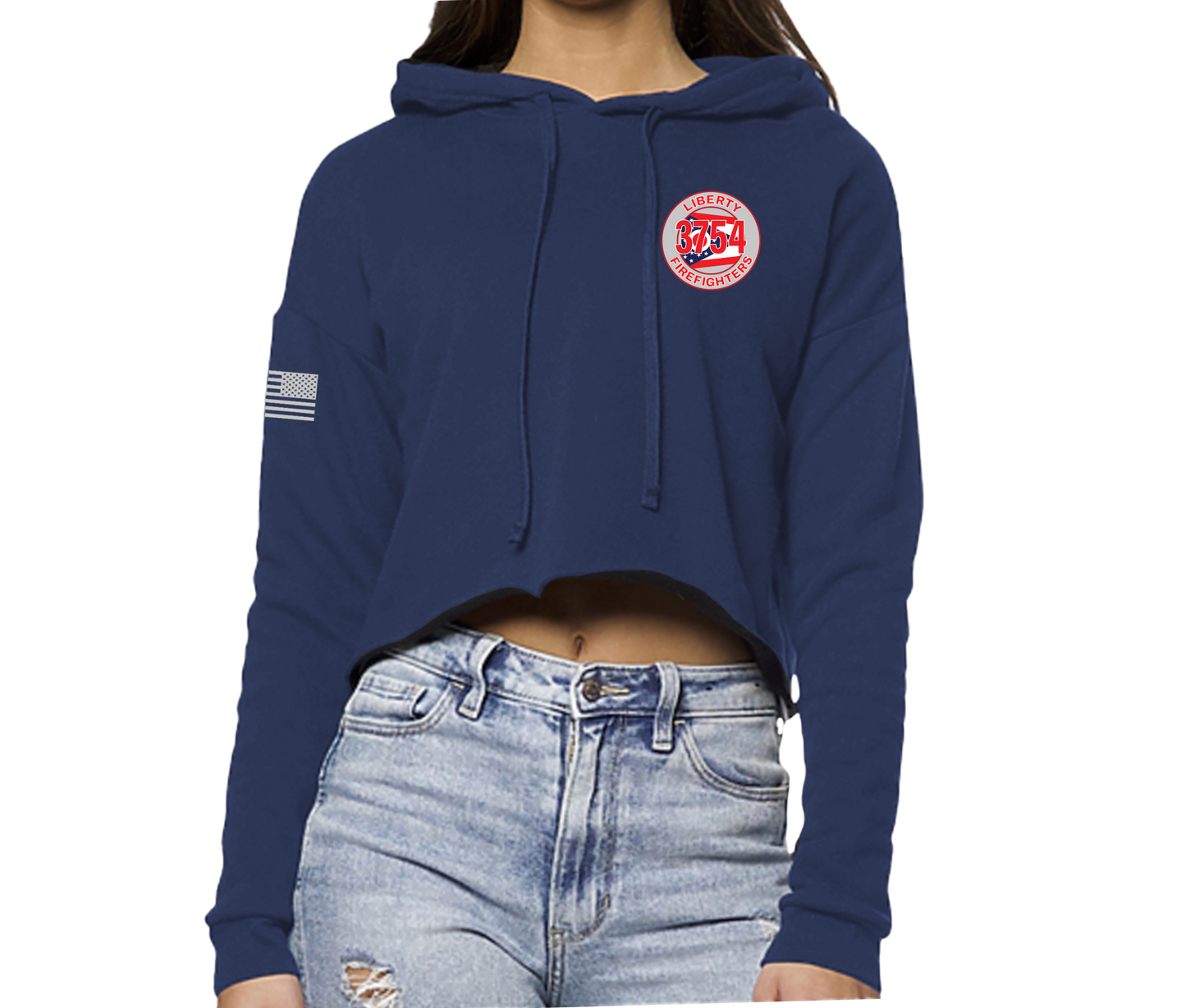 LTFD OHIO Women's Crop Hoodie