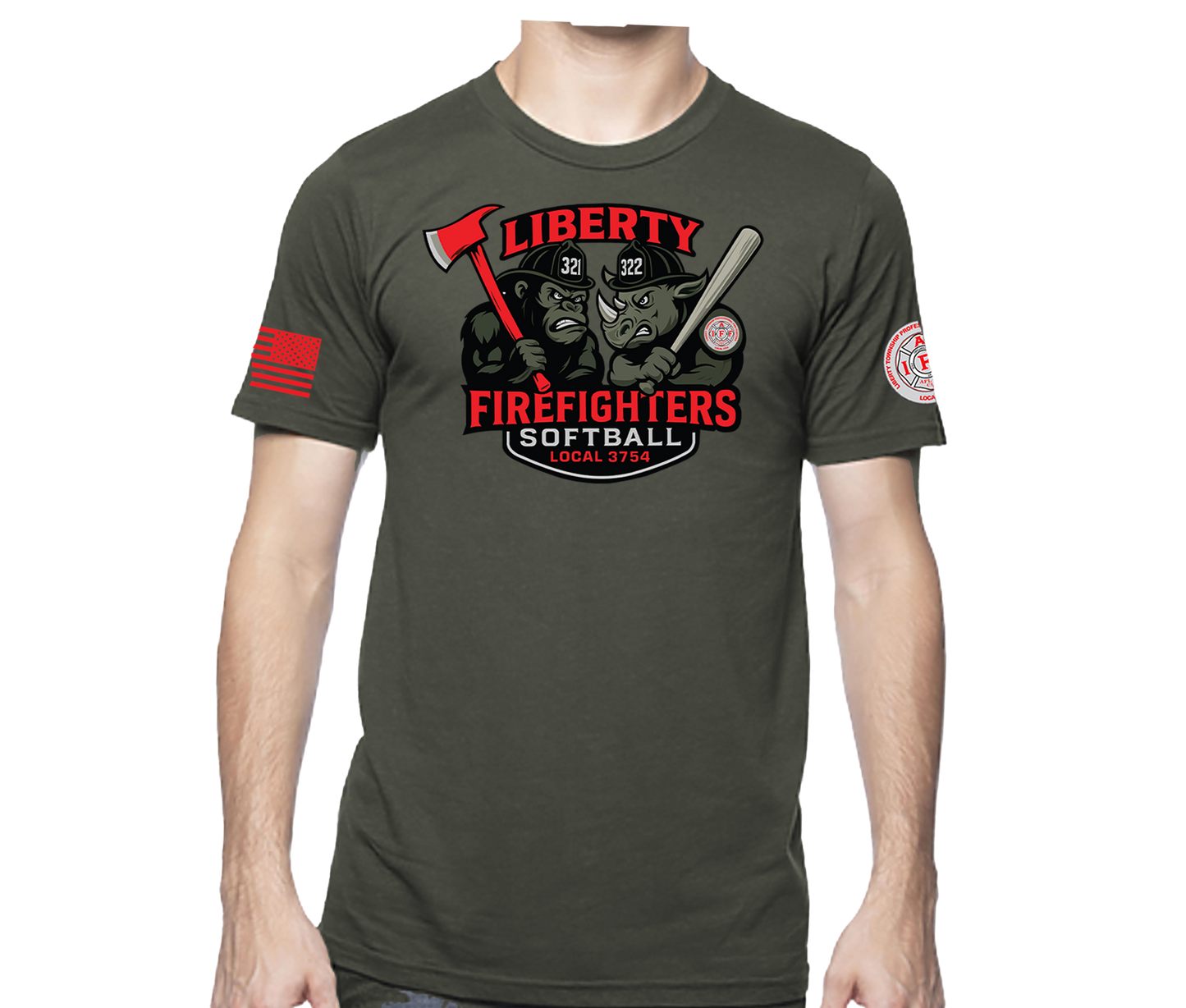 LTFD Softball 2025 Unisex Athletic T-shirt